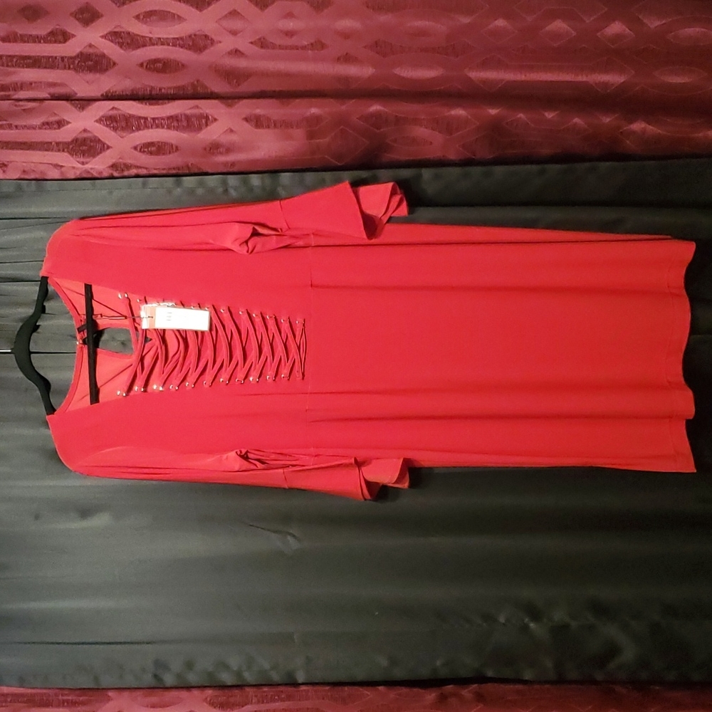 Red dress